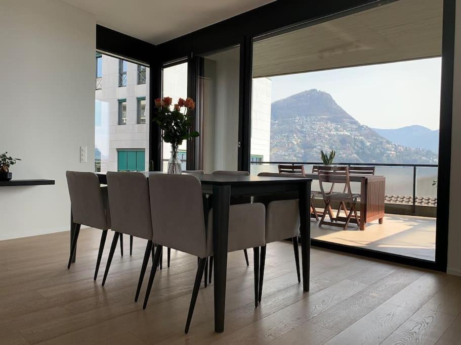 Live Lugano - Via Massagno Apartment Luaran gambar