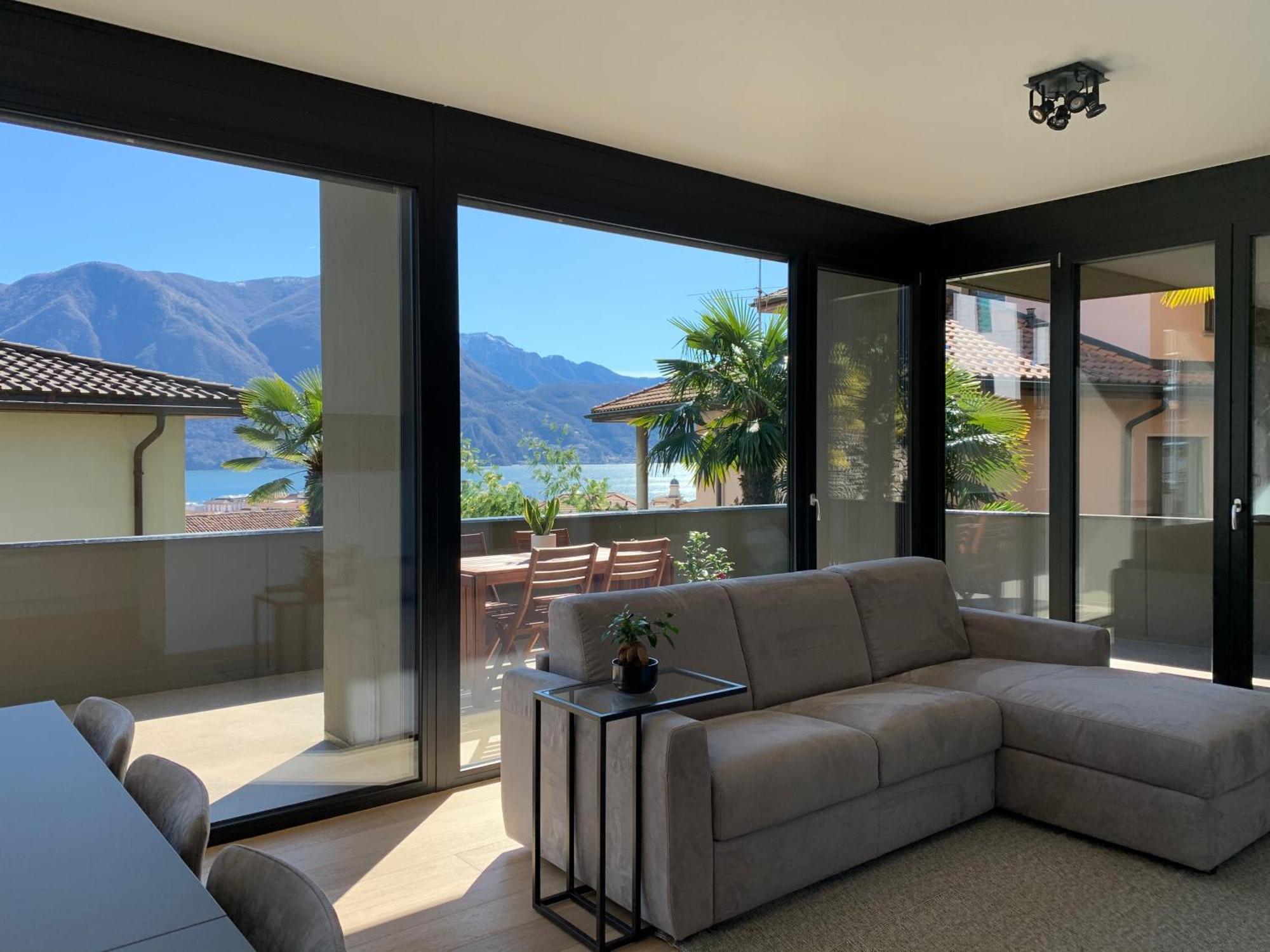 Live Lugano - Via Massagno Apartment Luaran gambar