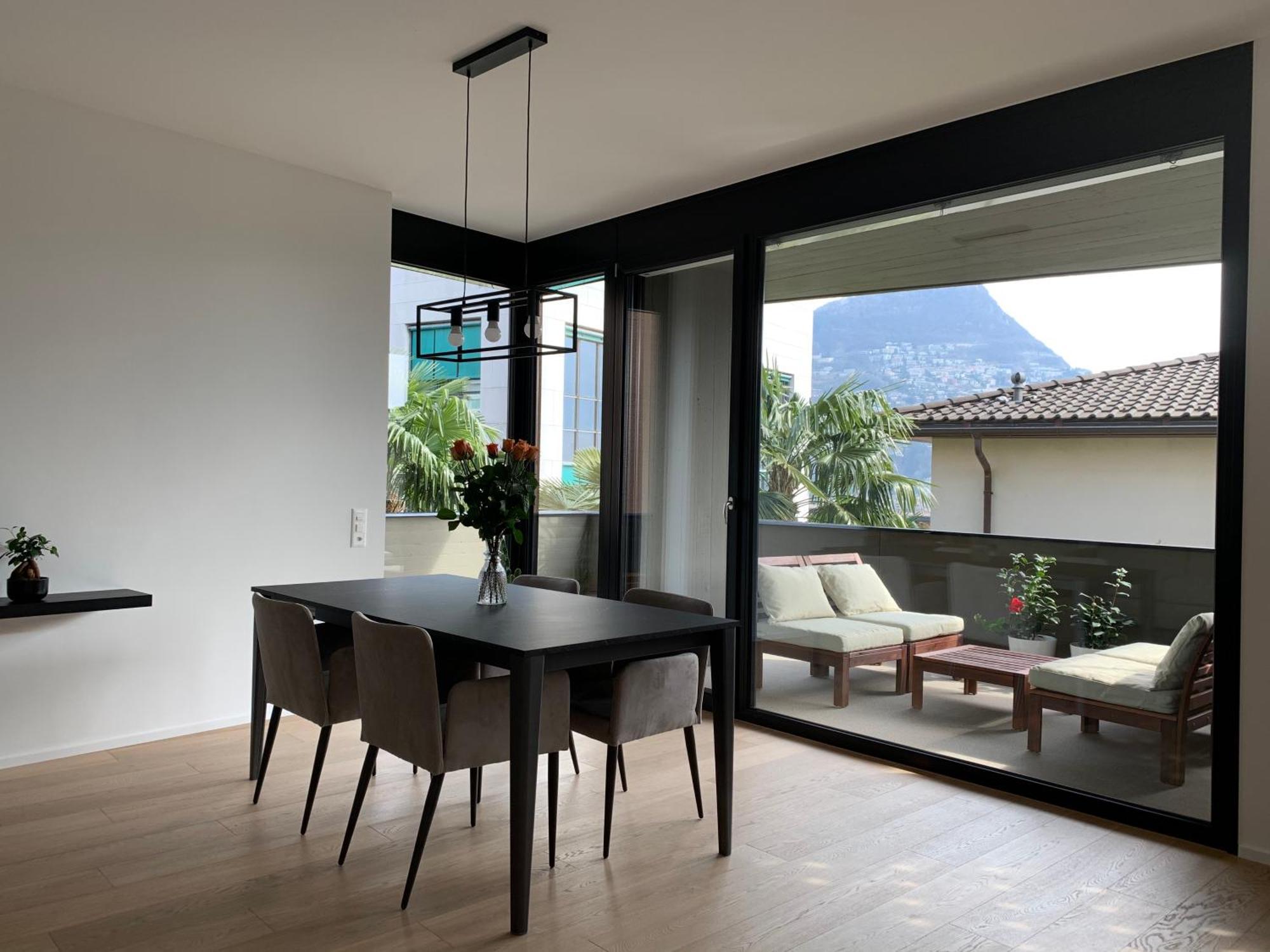Live Lugano - Via Massagno Apartment Luaran gambar